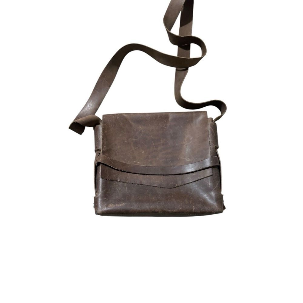 Rustico Leather Satchel Rustic Natural Leather Crossbody Stunning! Fly Fishing